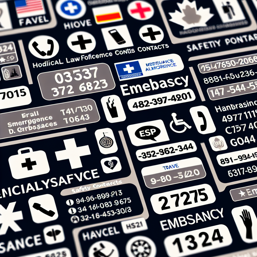 Emergency contact information